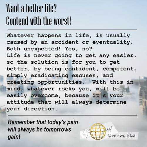 Contend-with-the-worst
