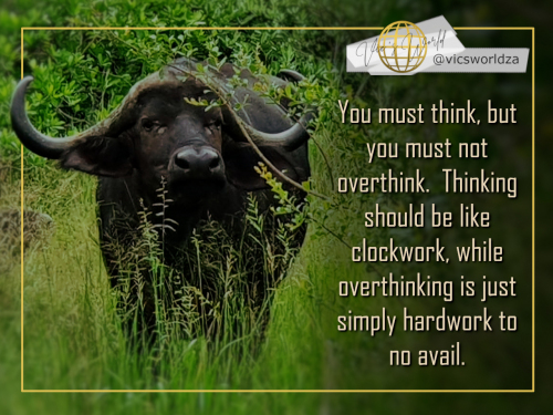 Do-not-overthink