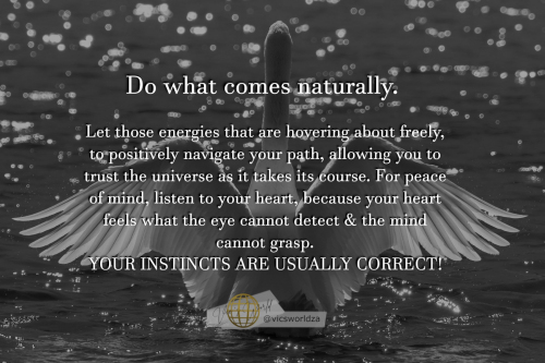 Do-what-comes-naturally