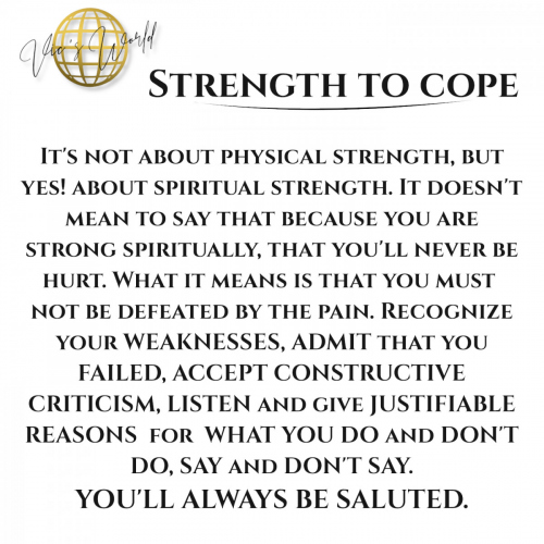 Strength-to-cope