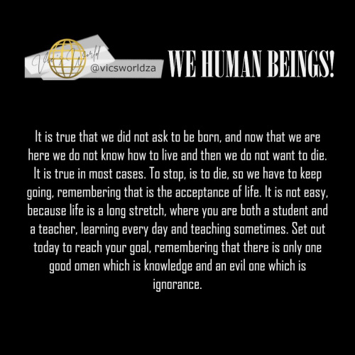 We-human-beings