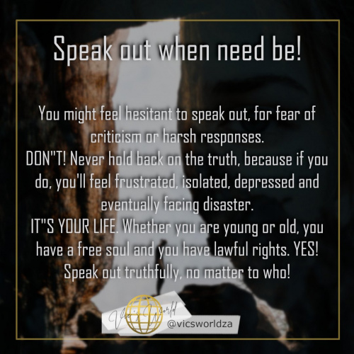 speak-out